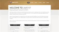 Desktop Screenshot of dotnetship.com